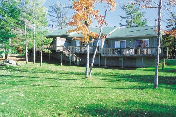 Maples home backyard.