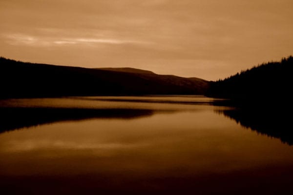 Sunset on Stoney lake.